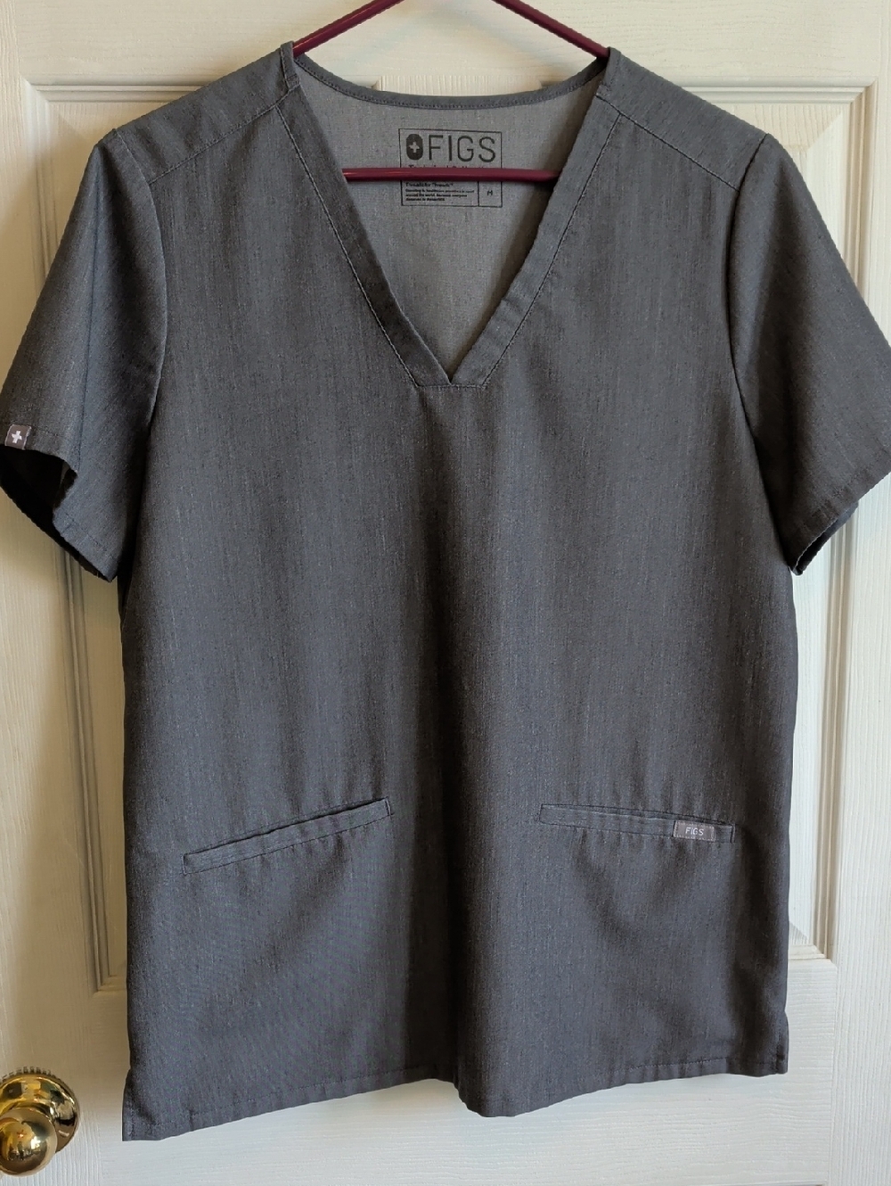 Figs Graphite Casma Women's Scrub Top